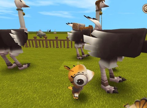 迷你世界怎么驯鸵鸟[图1]