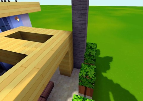 迷你世界怎么造饭店