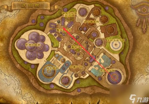 魔兽世界怎么去达拉然