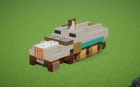 我的世界怎么做装甲车[图2]