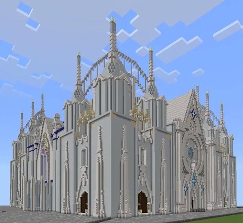 我的世界如何盖小教堂